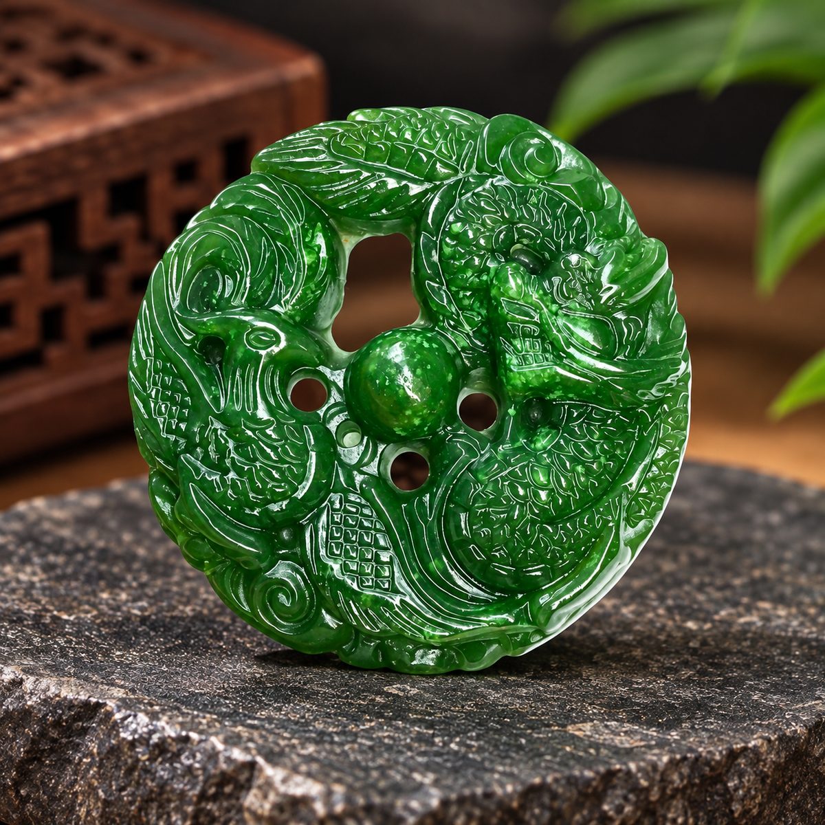 Long phụng ngọc bích