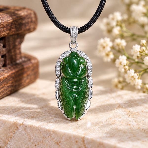 Ve sầu (Ngọc thiền) ngọc bích