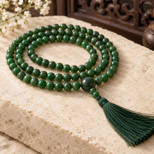 Chuỗi hạt ngọc bích 108 hạt